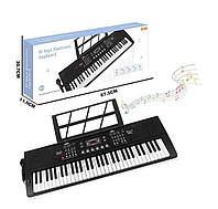 Синтезатор R 677 (5) 61 клавіша, 16 тембрів, 10 ритмів, 6 демо мелодій, “sound edit”, мікрофон, від мережі/батарейок, звуки