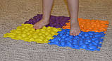 Ортопедичні масажні килимки Пазли (6шт), фото 4