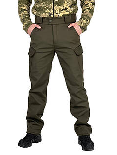 Штани soft shell Peak хакі SV