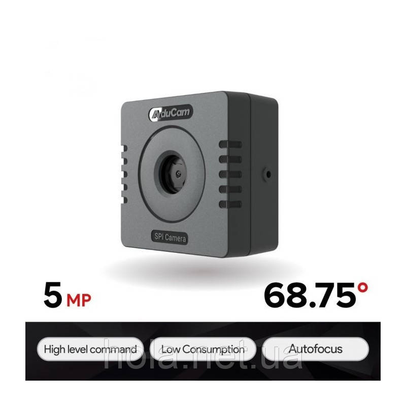 Модуль камери ArduCAM Mega 5MP SPI - камера з 5-мегапіксельним сенсором та інтерфейсом SPI 4694, фото 1