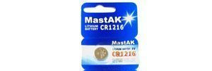 Дискова батарейка MastAK Cell Lithium 3V CR1216 (C5)