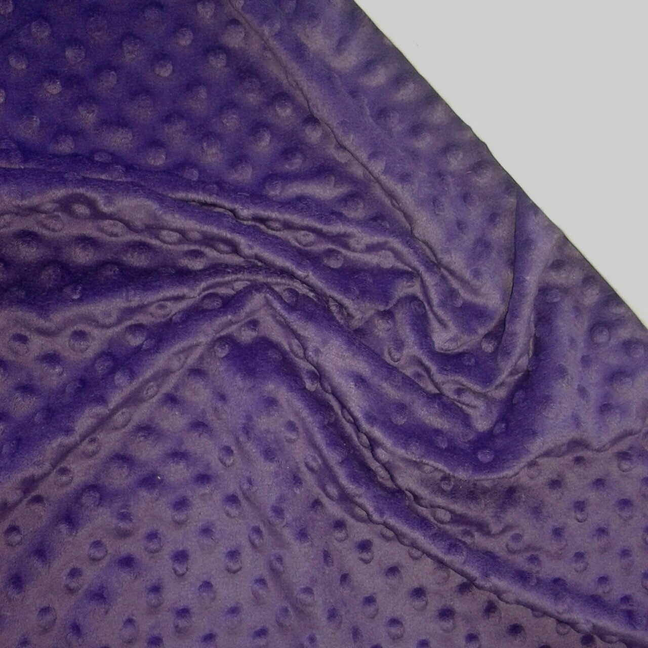 Плюш мілки фіолетовий, ширина 84 см, щільність 350 г/м, фото 1