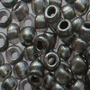 Бісер 18949 Чеський Preciosa 10/0, Прозорий Забарвлення з Середини CTC, Сірий, Круглий, 50 г, фото 1