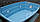 Бассейн "ЛЮКС-1" 5,15 х 3,15 х 1,50м. Базовий колір блакитний., фото 6