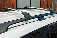 Поперечины на рейлинги Mitsubishi Outlander Митсубиси Аутлендер 2006-2012 Grey Серый 2 шт без замка
