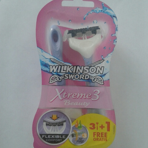 Станки одноразові жіночі Wilkinson Sword (Schick) Xtreme beauty 3+1 безплатно (Шик Вілкінсон Екстрим бюті 3)