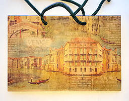 Крафт-пакет 18х10х6 Горизонтальний Крафт-100