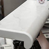 Підвіконня Пластолит (Plastolit) колір мармур матовий, фото 4