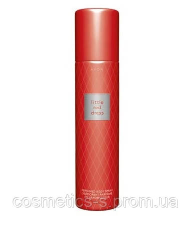 Little Red Dress парфумований дезодорант - спрей для тіла, LRD, Ейвон, Avon, маленьке червоне плаття, 75мл