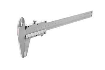 Штангенциркуль механічний 150 мм роздільна здатність 0,02 мм метал