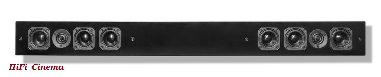 Artcoustic SL Stereo Soundbar 1242 (M) - Настінний саундбар