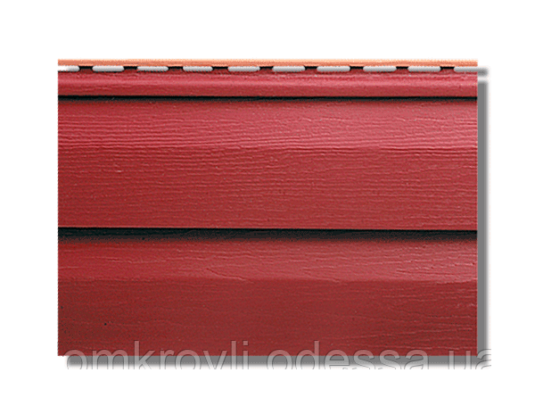 Вінілові сайдинг ТМ KANADA Плюс Преміум дуб червоний