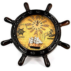 Годинник у формі штурвала 024B