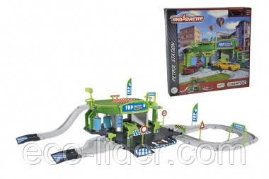 Игровой набор Majorette "Автозаправочная станция" с паркингом и машинкой, 3+ - фото 1 - id-p505067861