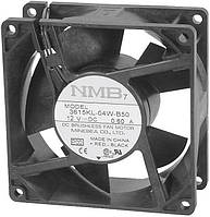 Осьовий вентилятор NMB Minebea 3610KL-05W-B50, 24 В/DC, 93 м³/год, (Д x Ш x В) 92 x 92 x 25 мм