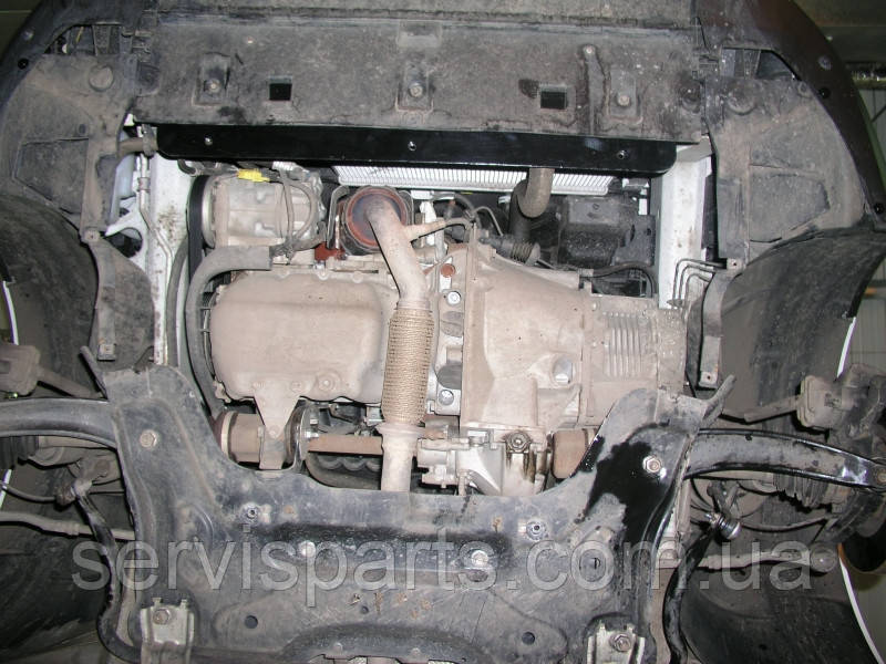 Защита двигателя Peugeot Partner II 2008-2018 (Пежо Партнер 2) - фото 4 - id-p505081767