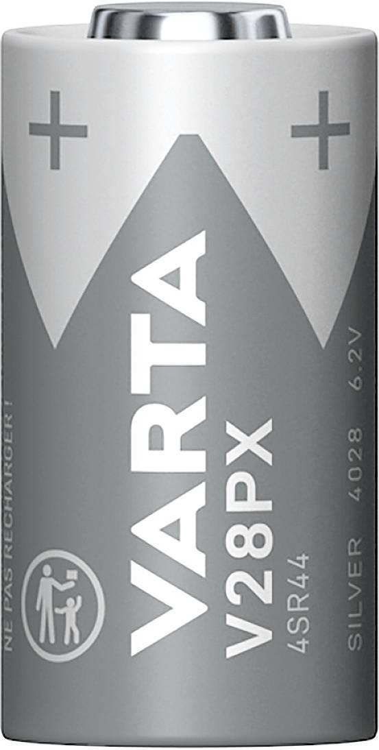 Акумулятор для камери 4SR44 Varta SILVER Cylindr.V28PX/4SR44 Bl1 145 мАг 6,2 В 1 шт.