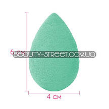 Спонж Beauty Blender для тонального крему бірюзовий