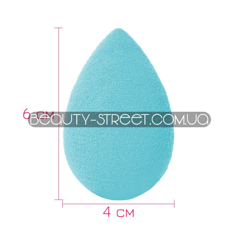Спонж Beauty Blender для тонального крему блакитний