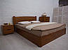 Дерев'янне ліжко з підіймальним механізмом Софія V Олімп, фото 7