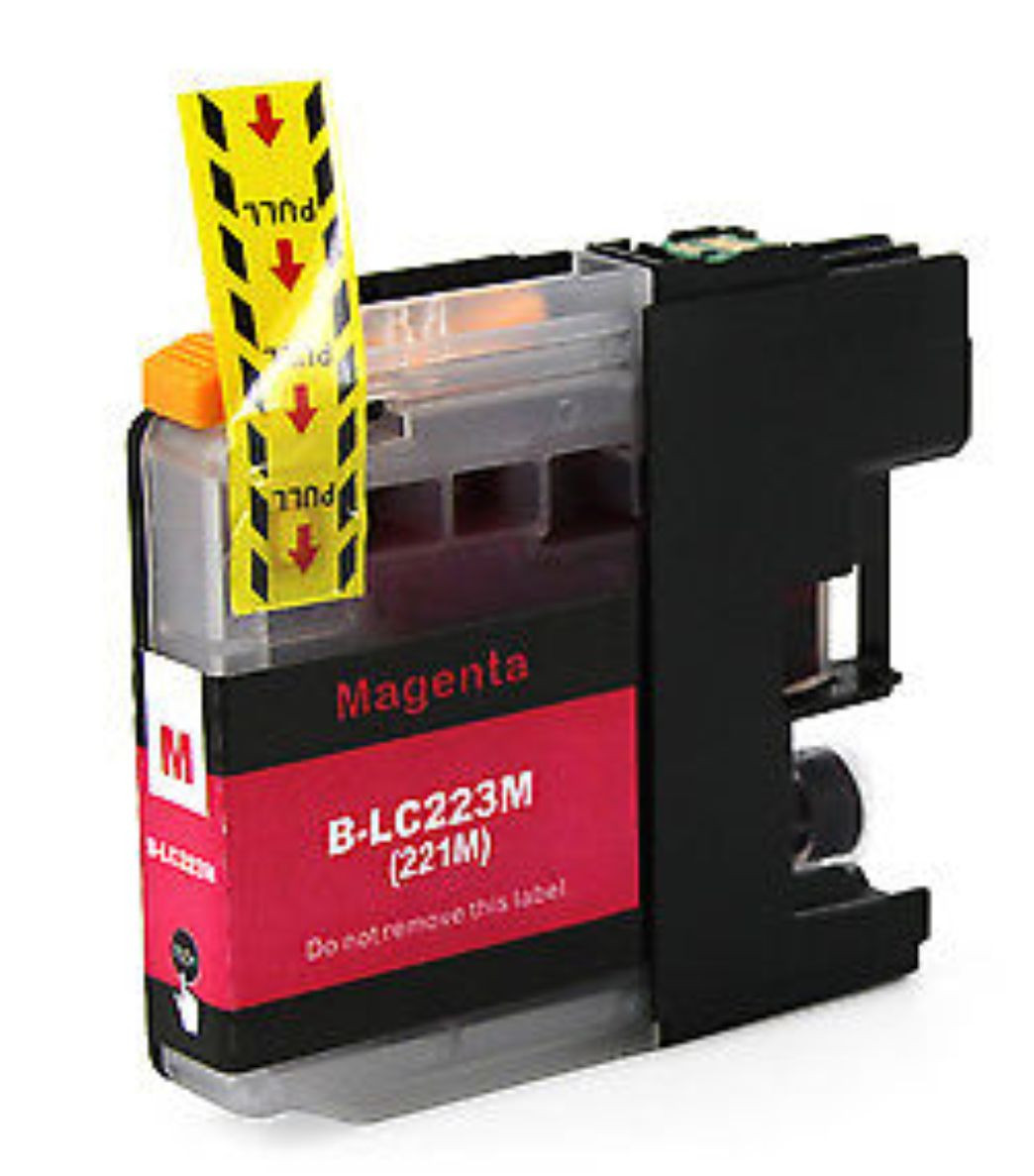 Сумісний картридж Inkdigo™ Brother LC-223 (LC223) Magenta XL, пурпурний, 13ml, аналог LC223M., фото 1