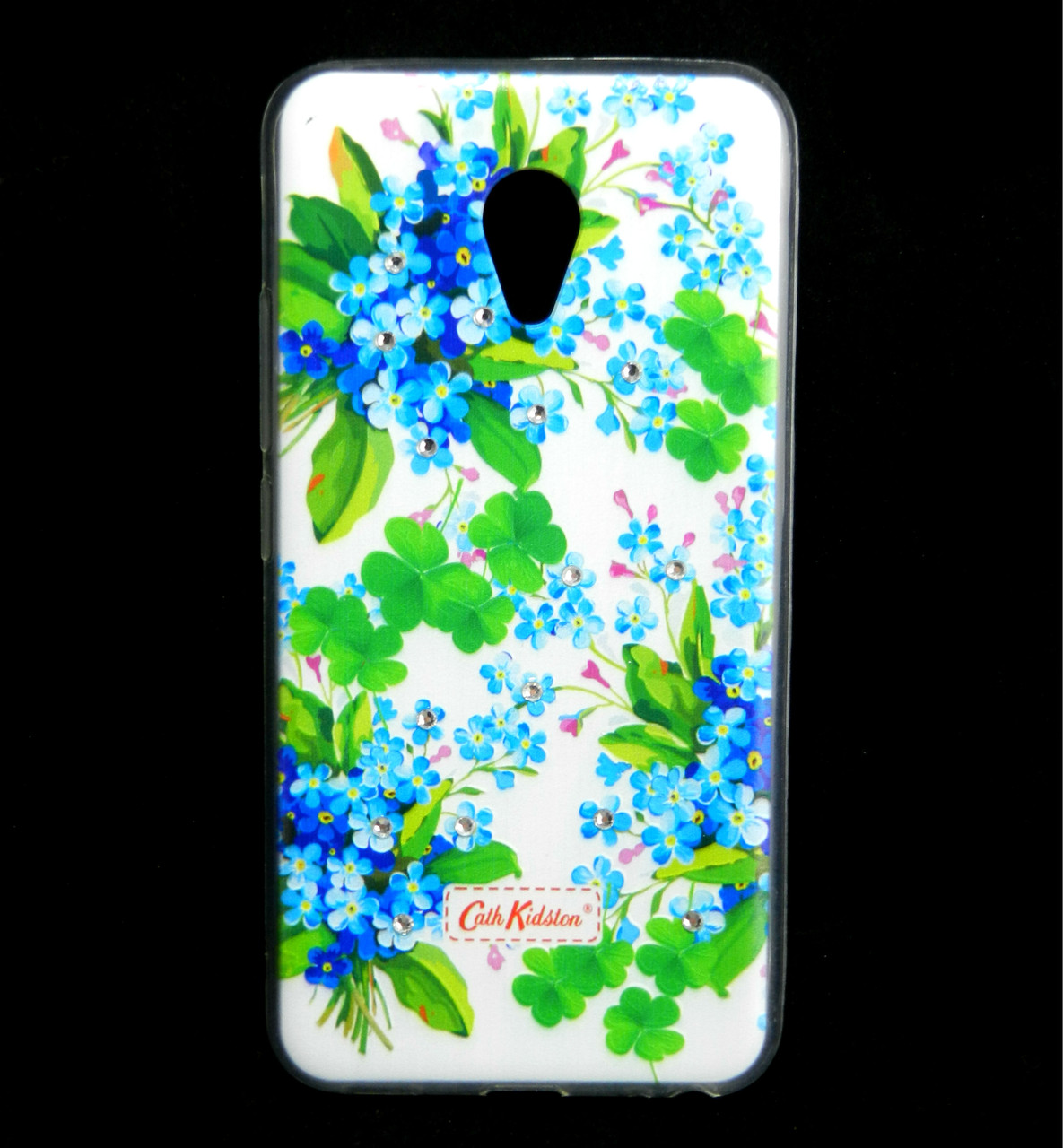 Чохол накладка для Meizu M5 силіконовий Diamond Cath Kidston, Прекрасні незабудки