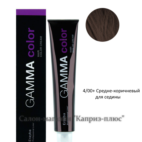 Фарба для волосся ERAYBA GAMMA 4/00+, фото 1