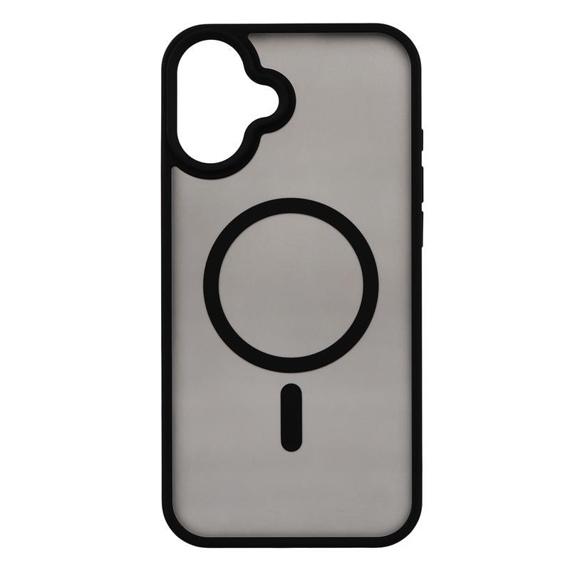 Чохол 2Е Basic для  iPhone 16 Plus, Soft Touch MagSafe Cover, чорний, фото 1