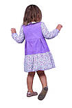 Плаття дитяче пн -983 розмір 80 та 86 з довгим рукавом тм "Попелюшка", фото 3