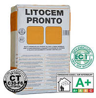 Попередньо змішаний, готовий до застосування склад із нормальним часом схоплювання LITOCEM PRONTO 25 кг