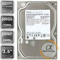 Жорсткий диск 3.5" 500 Gb Hitachi HDS721050CLA362 (16Mb/7200/SATAII) БУ