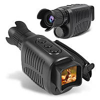 Инфракрасный монокуляр с ночным видением и записью видео 1080P — цифровой монокуляр с 5x зумом, ИК-подсветкой и функцией