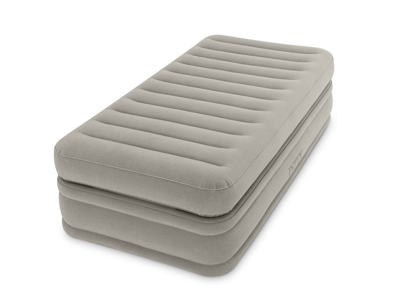 Intex 64444 надувна ліжко Pillow Rest Mid-Rise Bed 99х191х51см