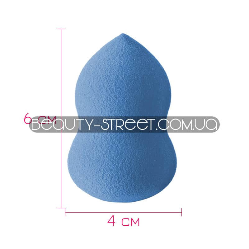 Спонж Beauty Blender фігурний синій