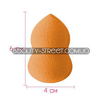 Спонж Beauty Blender фигурный оранжевый