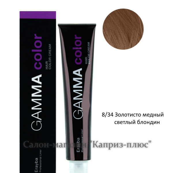 Фарба для волосся ERAYBA GAMMA 8/34, фото 1