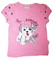 Детская футболка Собачка с бантиком (от 1 до 4 лет)