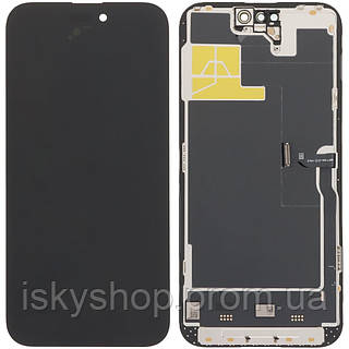 Дисплей iPhone 14 Pro Max черный, OLED Soft, DD