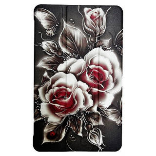 Чехол для планшета BeCover Smart Case Samsung Tab A9 Plus SM-X210/SM-X215/SM-X216 11.0" Black Rose (711276)