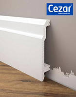 Плінтус під фарбування з дюрополімер Елегант LPC - 26 (2м. п.)