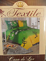 Комлект постельного белья "Casa de Lux Textile",euro, 200х220, иероглифы