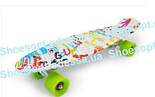 Пенні борд Penny Board New Exclusive 22" Графіті