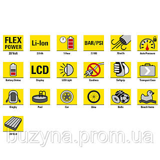Набір Trotec Компресор акумуляторний PCPS 11-20V + Насос акумуляторний PCPS 12-20V (4650000051) buzyna