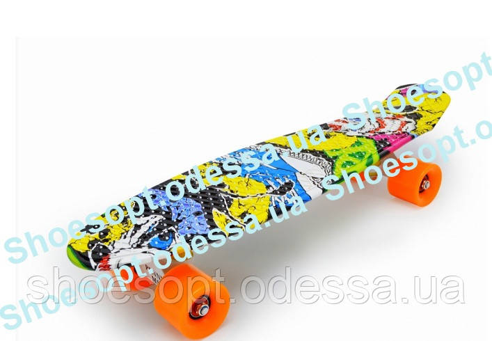Пеніборд Penny Board New Exclusive яскраві кольори