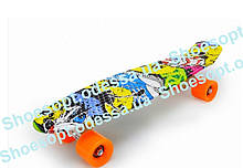 Пенні борд Penny Board New Exclusive яскраві кольори