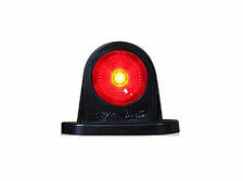 Габарите світлодіодний задній LED (червоно-білий, прямий, короткий)