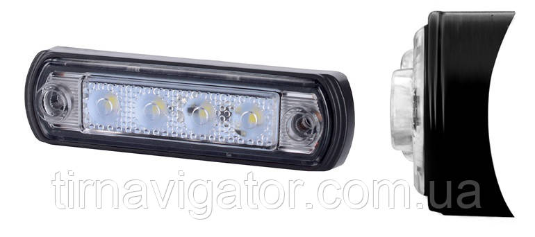 Габарит LED на кабіну білий MAN 100*26 (LD943)