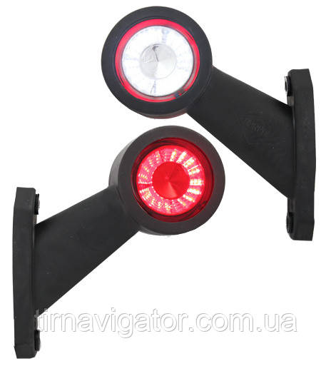 Габарит LED ріжок 45* короткий правий (LD725) R