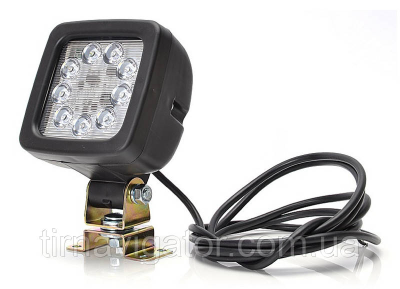 Лампа світлодіодна заднього ходу LED 100*100 (9-LED, 1300 Lm)