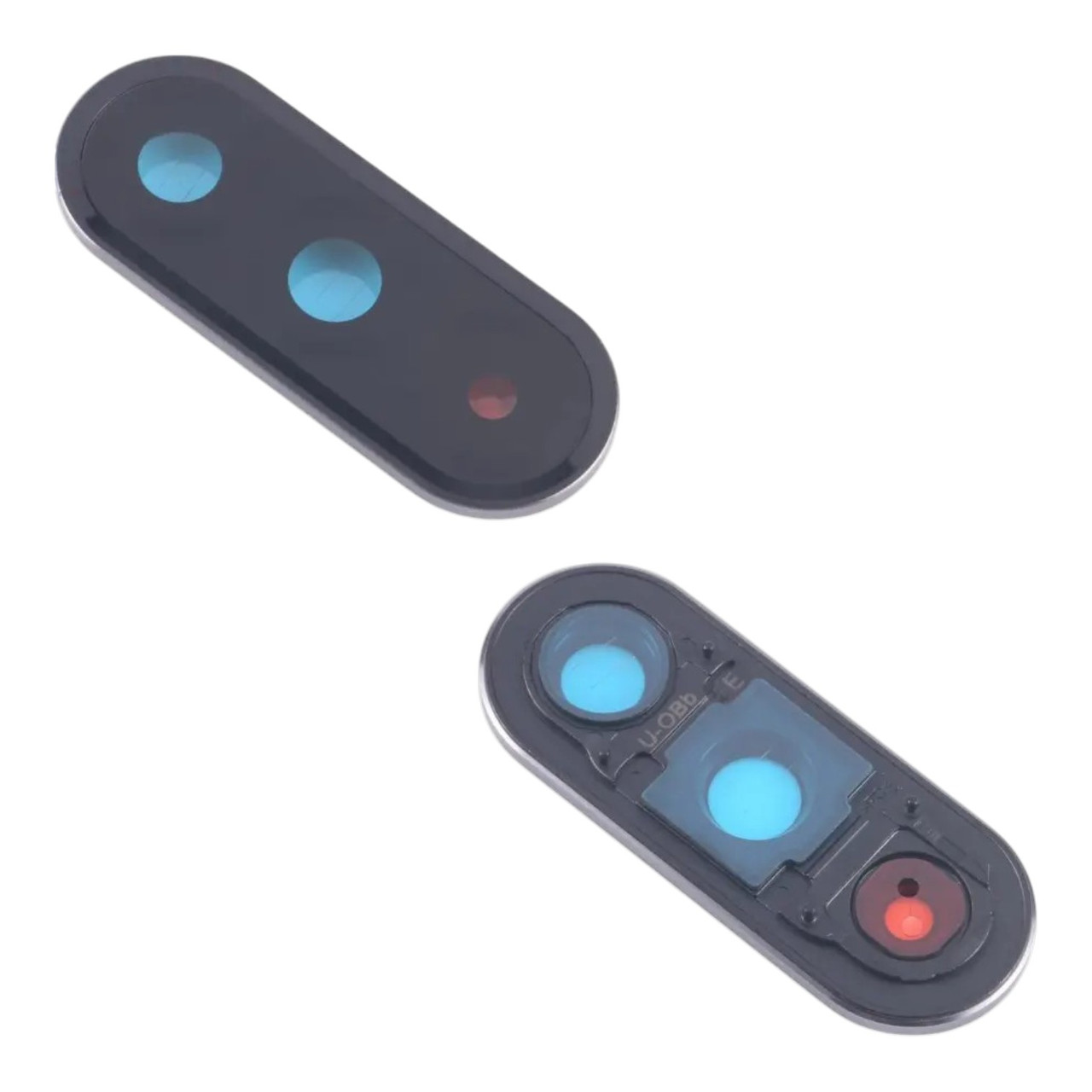 Скло камери Samsung A366 Galaxy A36 з рамкою black, фото 1